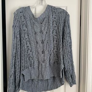 Lauren Conrad blue sweater